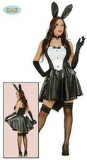 CARNEVALE HALLOWEEN VESTITO CONIGLIETTA SEXY PLAYBOY SEXI BUNNY ADULTO