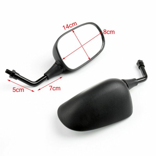Rearview Side Mirrors Motor Adjustable Fits For Honda NSS250 Forza 250 2004-2015 - Picture 2 of 5