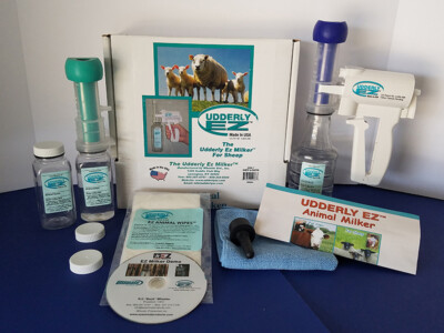 Udderly EZ Sheep & Exotic Colostrum Milker Kit Perfect for Milking at Home