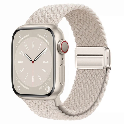 Magnet Nylon Armband für Apple Watch Ultra 2 49mm & Serie 1-9,Ersatzband 38-45mm - Bild 39 von 101