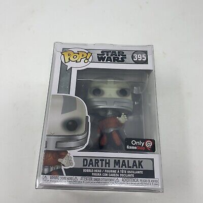 FUNKO POP! Star Wars: DARTH MALAK #395 (GAMESTOP) Vinyl Figure With Protective | eBay