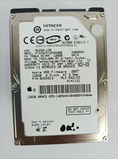 Hitachi 120gb HTS542512K9SA00 220 0A90002 01 Hard Disk Drive 2,5 SATA HDD