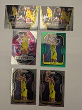 2021 Prizm WNBA Sue Bird LOT of 6 - GREEN PRIZM - 2 Widescreen FIREWORKS ++