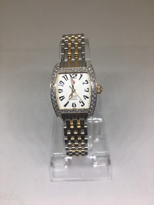 Michele Urban Petite Diamond Watch Stainless Steel MW02N01D