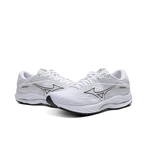Uomo Donna Mizuno Wave Rider 27 Mesh Scarpe Da Corsa Professionali Traspiranti * - Foto 5 di 80