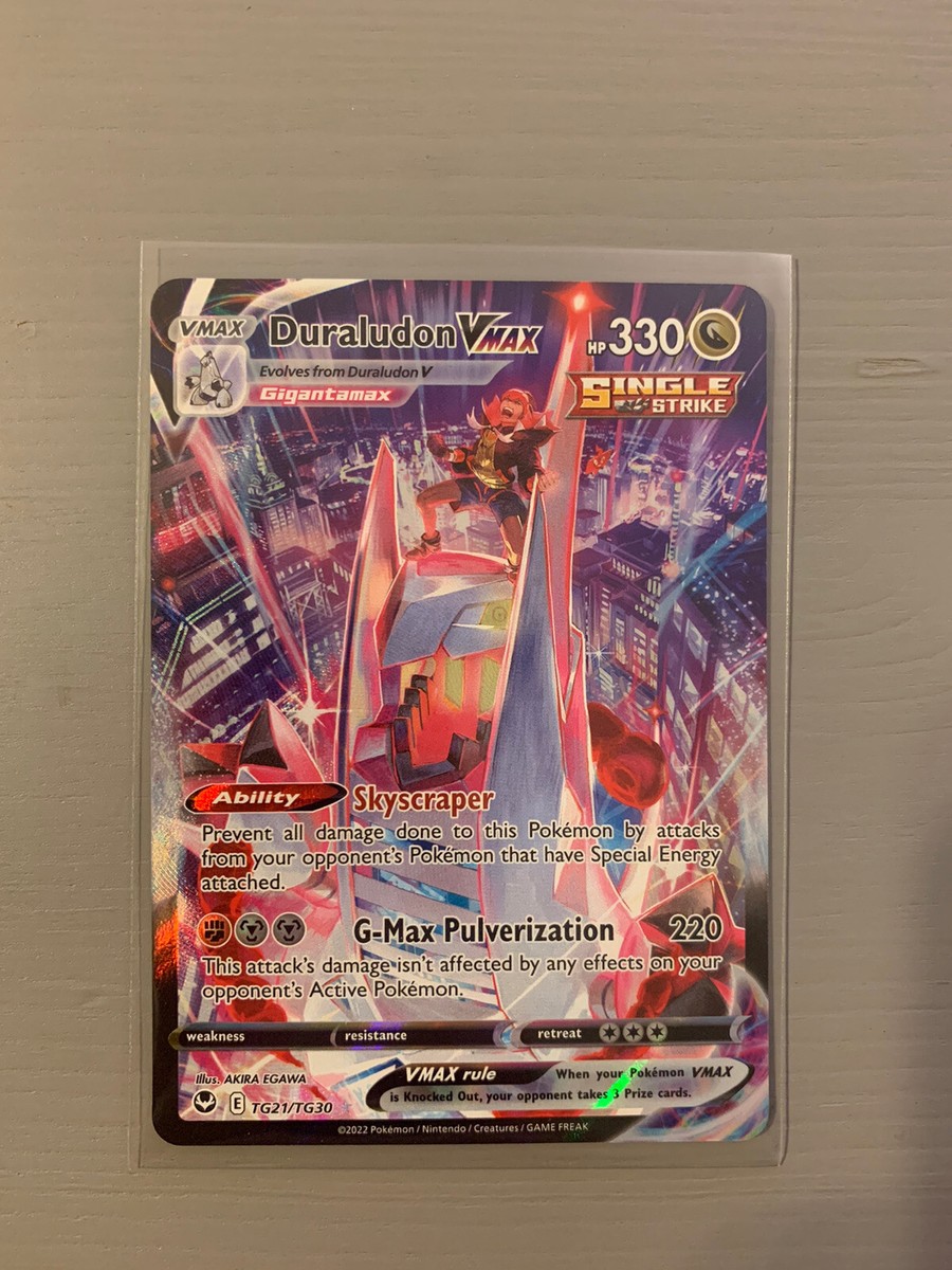 Duraludon VMAX TG21/TG30 Full Art NM/M Silver Tempest Pokemon Card