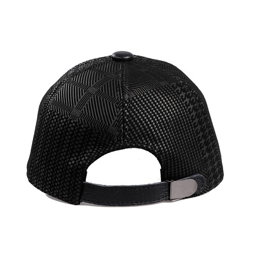 Unisex 100% Premium Cuero de Oveja Genuino Le Gorra de Béisbol Correa Trasera Fiesta - Imagen 7 de 11
