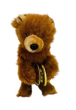 Bear Max Carl Original Playing Cymbals Wind Up Toy Works Well West Germany VTG