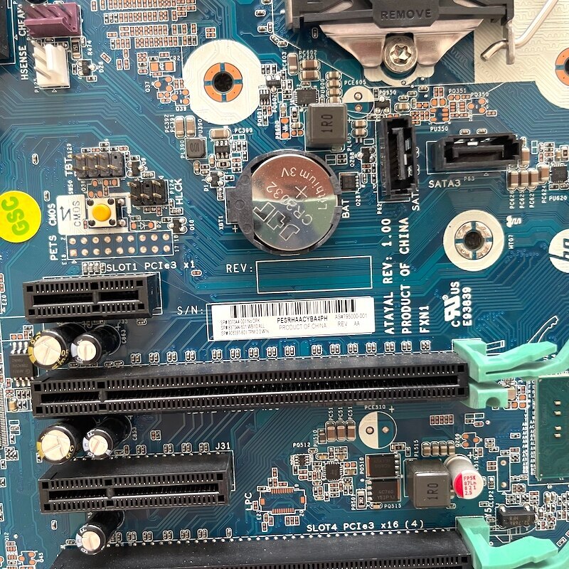 For HP Z240 Tower Motherboard 837344-601 795000-001 C236 LGA1151