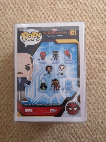 Funko Pop! Spiderman J Jonah Jameson PIAB Excl #621 NEW WITH PROTECTOR - Picture 6 of 6