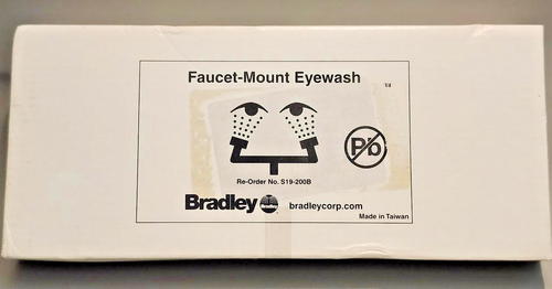 BRADLEY S19-200B Eyewash Faucet Mount - Brand New, open box - Afbeelding 2 van 4