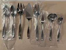 Yamazaki TOSCANY (glossy) - huge lot of 8 serving pieces - NEW