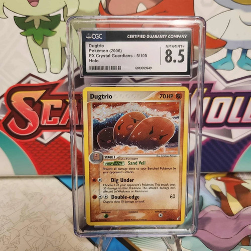 Dugtrio graded CGC 8.5 for sale on eBay