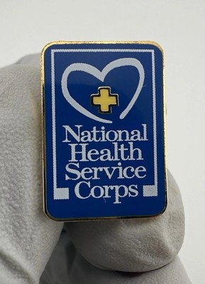 National Health Service Corps Enamel Lapel Pin