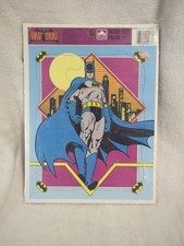 BATMAN FRAME TRAY PUZZLE 1989 Golden Books -- SEALED