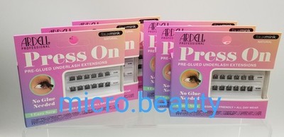 6 x Ardell Press On   künstliche Wimpern   beginner-freundlich Fauxmink Natural