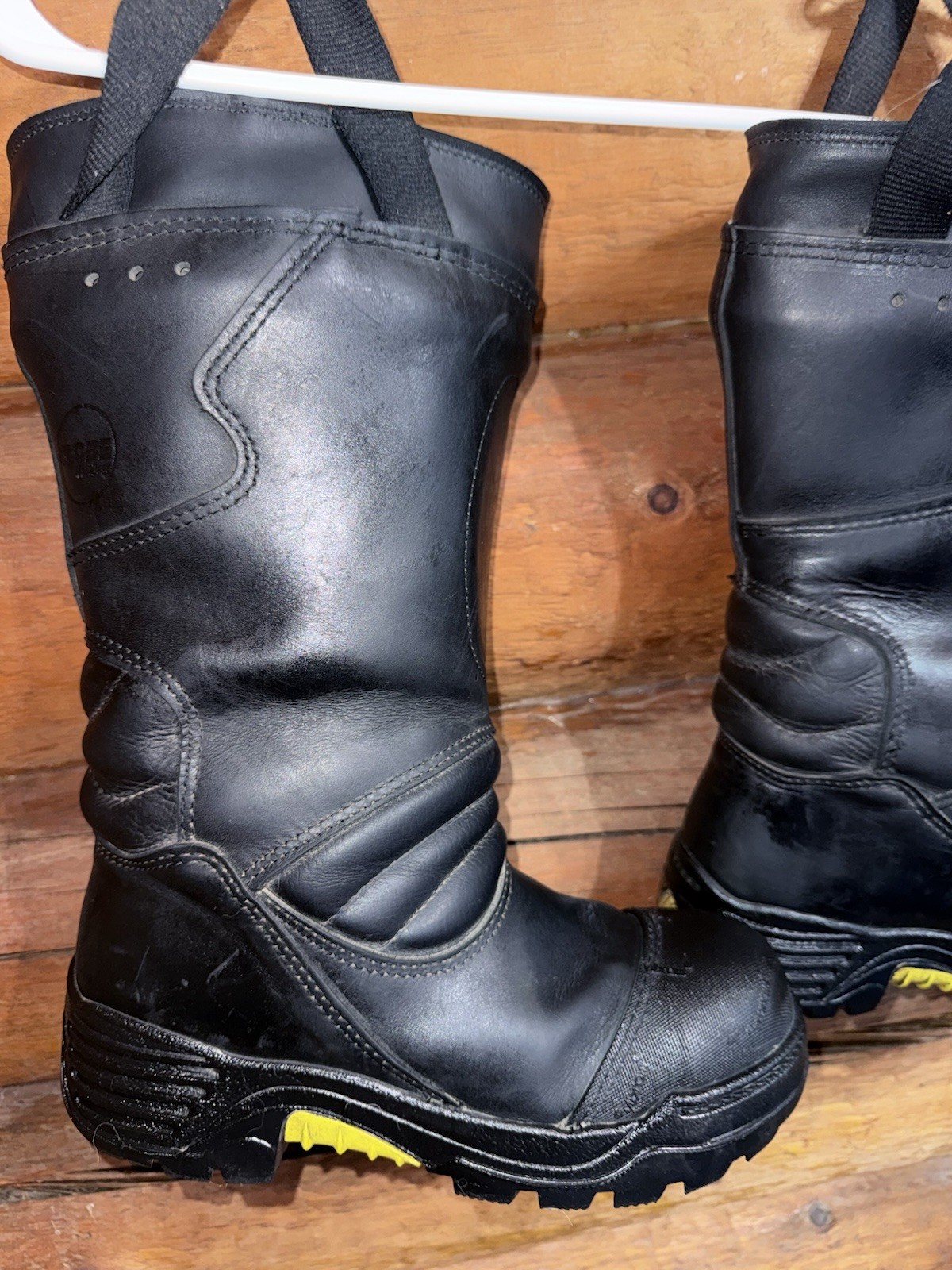 Globe Shadow 14" Pull-On Structural Fire Boot Sz … - image 2