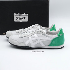 Size 6.5 Women's Onitsuka Tiger Serrano Suede Sneakers 1183A237-021 Gray/Green