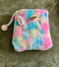 JUSTICE: Tie-dye Unicorn, Blanket In A Bag. Super Soft Plush Throw Blanket