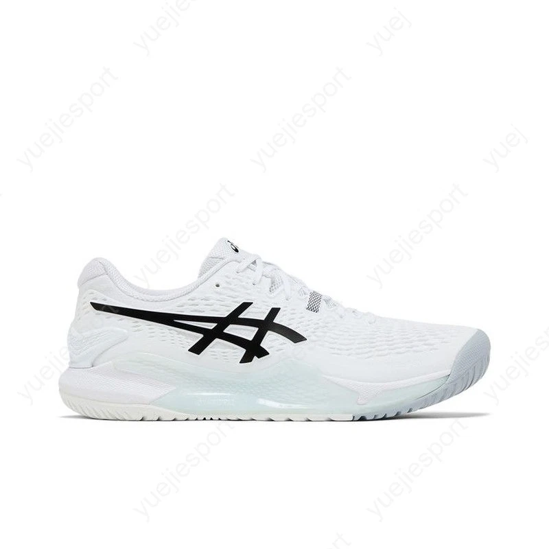 ASICS Gel Resolution 9 White Black for Sale | Authenticity
