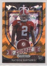 2021 Panini Prizm Draft Picks Crusade Orange Ice Patrick Surtain II #178 0kr4