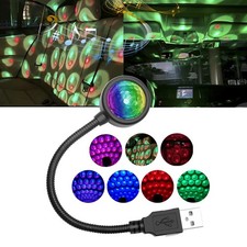 USB Projector Night Light,4 Colors 9 Functional Modes Car Roof Lights,Flexi...