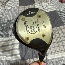 Louisville "The Authentic 50s Series" Persimmon 1-Wood Driver w R Flex -Black