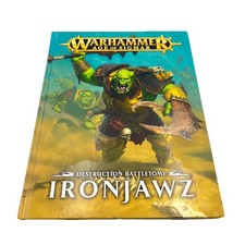 Warhammer Age Of Sigmar Destruction Battletome Ironjawz Hardback Book