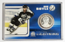Dan Boyle Tampa Bay Lightning Hockey NHL Stanley Cup 2004 Silver Toned Coin