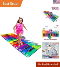 6 ft. Floor Piano Mat - Musical Fun with 24 Keys Built-In Songs for Toddlers