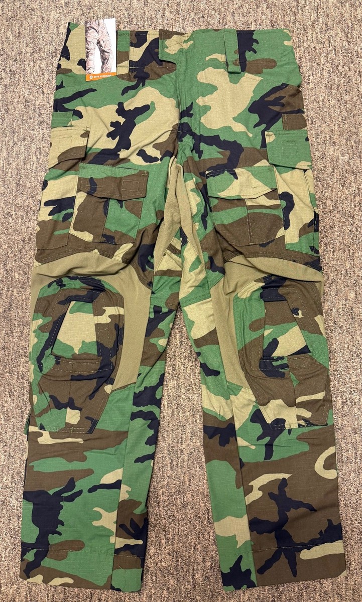 RARE Crye Precision G3 Combat Pants M81 Woodland + AirFlex Knee