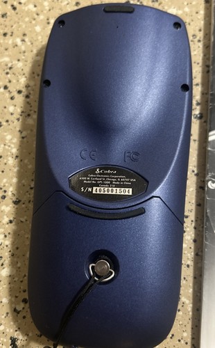 Portable GPS Navigation - Cobra GPS 1000 TESTED - Picture 3 of 3