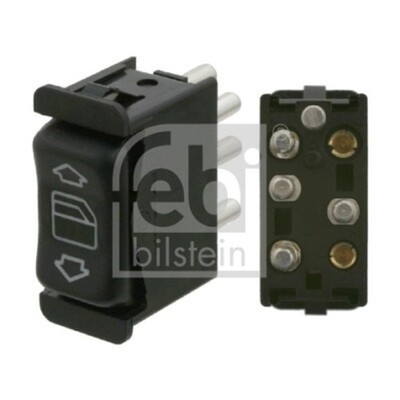 Febi Bilstein 06031 Interruttore - Apertura Chiave 29, Filetto M22x1,5, Colore Grigio