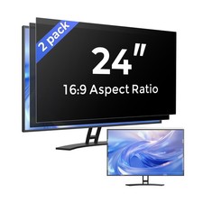  2 Pack 24 Inch Computer Privacy Screen Filter for Monitor 16:9 Aspect Ratio...