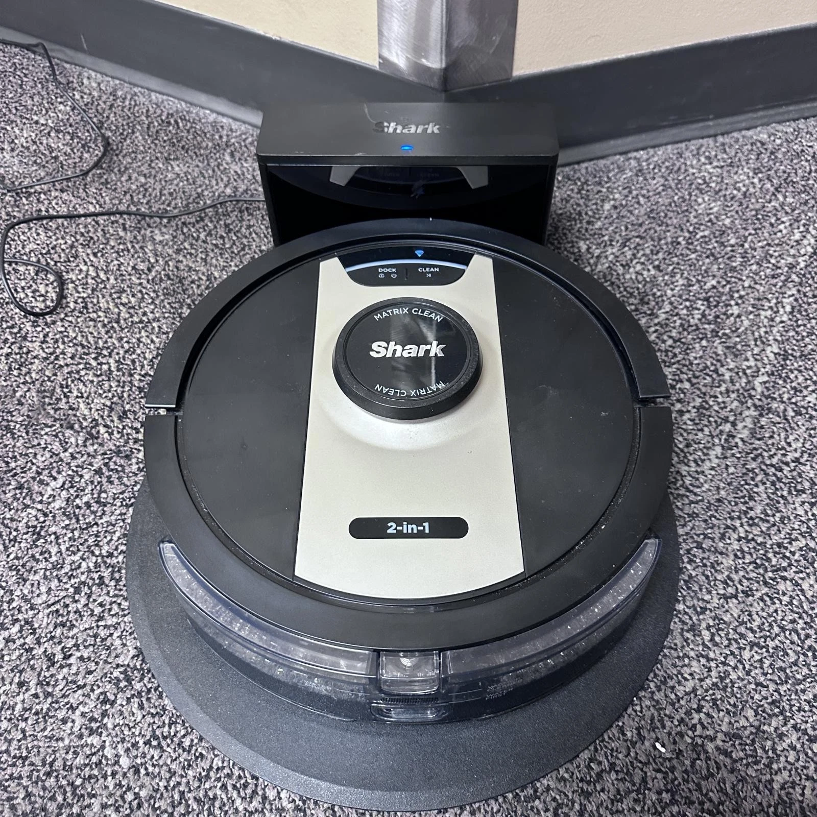 IQ 2-in-1 Robotic Combo Vacuum & Mop with Smart Navigation, Bagless, Washable Filter for Hard, Carpet & Multisurface - Thumbnail 4