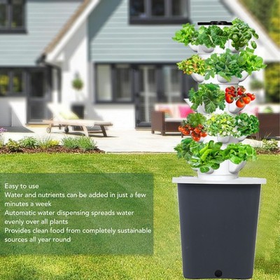 Hydroponic Growing Vertical Tower Auto Indoor Hydroponic Germination Kit For SET