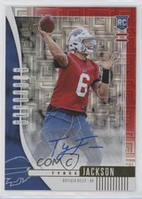 2019 Panini Absolute Rookie Red Squares Signatures 39/100 Tyree Jackson Auto 0a6
