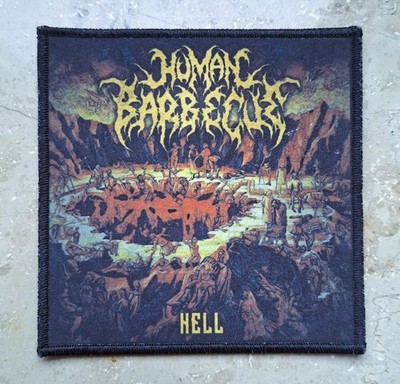 HUMAN BARBECUE - HELL -- PATCH / AUFNÄHER -- DAETH METAL