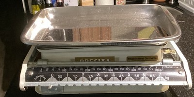 Vintage Precisa Kitchen Scale - Made In Germany - Works Very Good Condition
