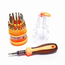31 in 1 Mini Repair Tool Kit ，Small Screwdriver Set Magnetic for iPhone, iPad...