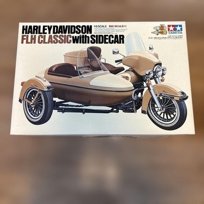 Tamiya Harley Davidson FLH Classic with Sidecar 1/6 Model Kit japan