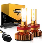 AUXBEAM H11 LED Headlight kit White Low Beam Conversion Kit 20000LM Super Bright