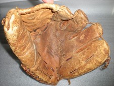Vintage Rare Frank Bolling Spalding 1013 Professional Model Baseball Glove Mitt
