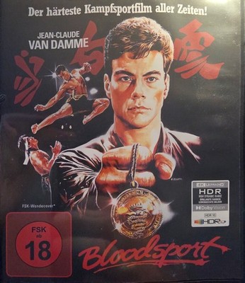 Bloodsport - Jean-Claude Van Damme - Uncut 4K Ultra # UHD-NEU