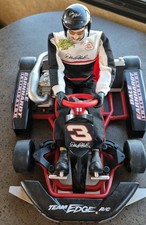 Team Edge Rc Dale Earnhardt Freestyle Race Kart Figurine No Controller 2002-3