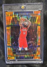 2021-22 Panini Select - Concourse Brandon Ingram #99 Orange Flash Prizm