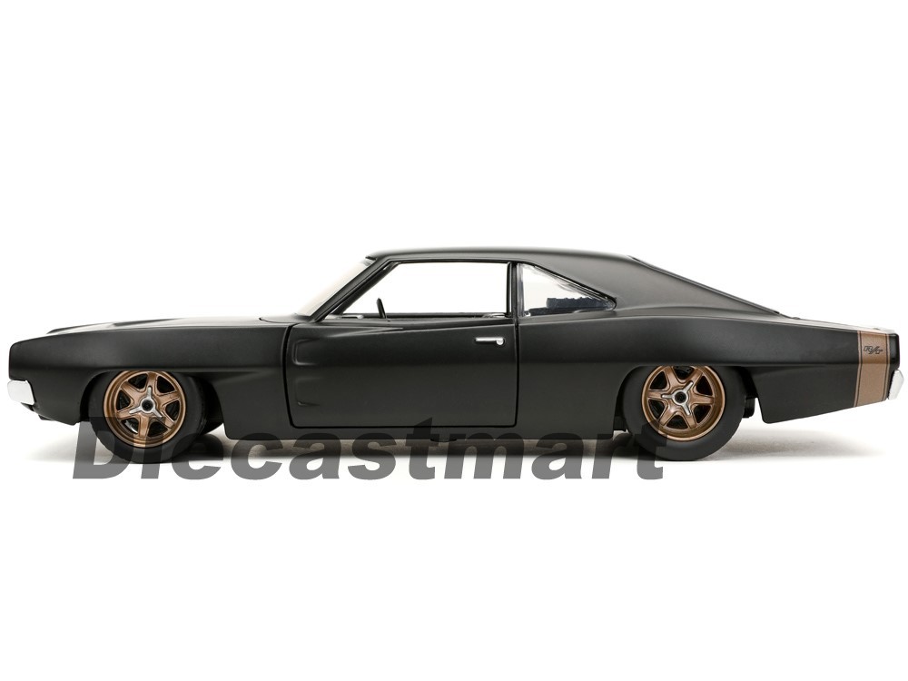 ワイルドスピード DOM's 1968 DODGE CHARGER WIDE Jada 1:24 Fast & Furious Dom's 1968 Dodge Charger Widebody