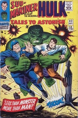 Tales to Astonish (1959) #  83 UK Price (4.5-VG+) Sub-Mariner, Hulk 1966
