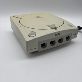 SEGA Dreamcast Console - White W/ Blue Controllers And Games - TESTED & WORKING