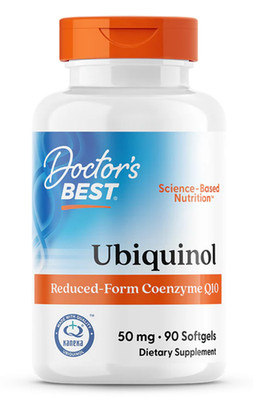 Doctor's Best Ubiquinol CoQ10 90 Softgels Antioxidant Energy Support EXP 10/2027